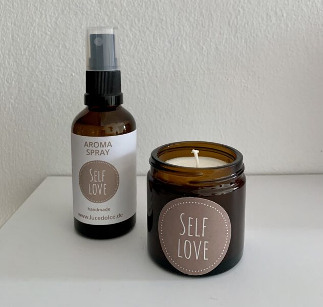 SELFLOVE SET Aromaspray + Aromakerze